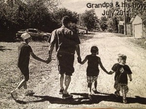 memory of a wonderful weekend spent with the boys...