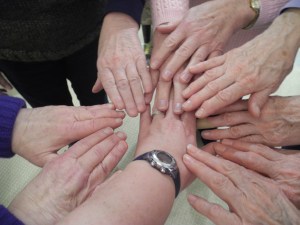 the hands of the women who know my heart...
