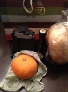 first footing goodies...