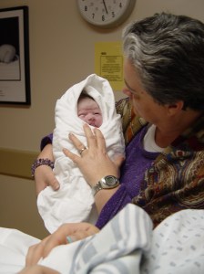 What a cute little bundle he was..