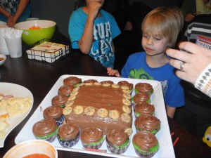 cake and cupcakes...
