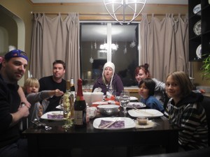 Chinese food dinner...