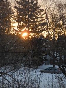 sun going down tonight...