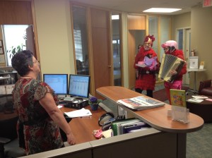 cupids, making their delivery...