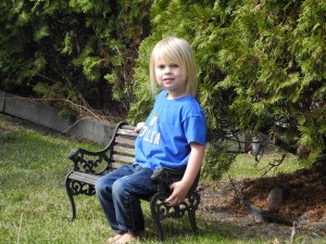 in the garden April 4, 2012