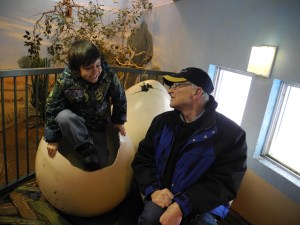 last year's February sleep-over...