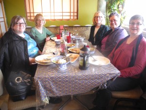 the BSers out for my early birthday dinner...