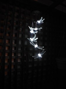dragonfly solar lights...