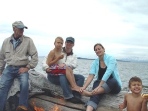 fun time at Goose Spit...