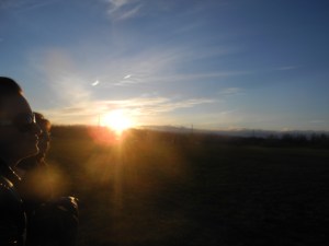 watching intently...