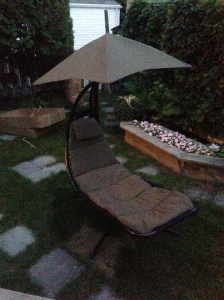 new chair for the garden...