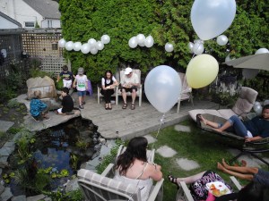 lots of eating and drinking...