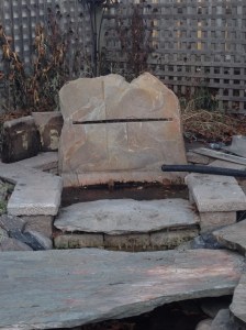 waterfall in pieces...