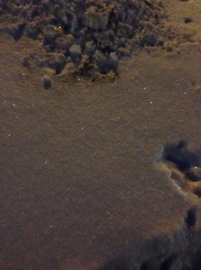 diamonds in the snow...