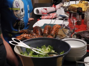 stars of the dinner...