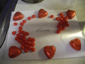 card from George, 2012...