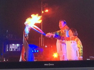 lighting the torch...