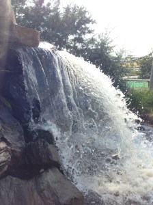 waterfall at Thunder Rapids...