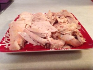 chicken, ready to go...
